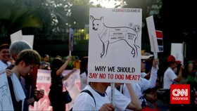 Konsumsi Daging Anjing Tak Sekadar Bahaya untuk Kesehatan