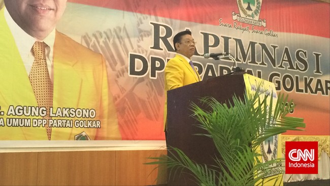 "Kami membuka pintu lebar untuk berkoalisi terutama sesama partai pendukung pemerintah," ujar Agung Laksono.