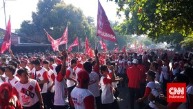 Jusuf Kalla dan Muhaimin Iskandar Tiba di Lokasi Kongres PDIP