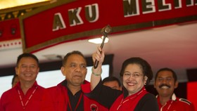 Lelucon Megawati Riuhkan Penutupan Kongres PDIP