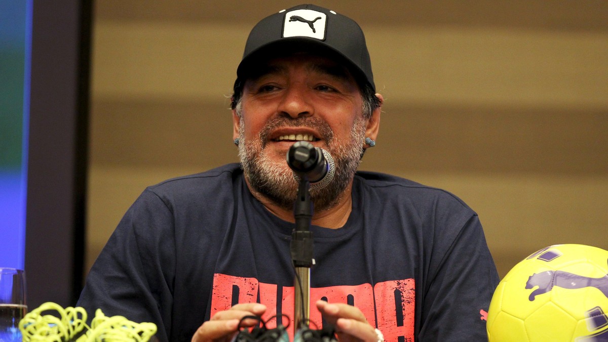 Aksi Diego Maradona Demi Perdamaian Kolombia