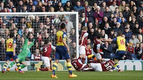 Arsenal Unggul 1-0 Atas Burnley di Babak Pertama