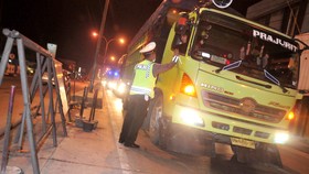 Polres Batang Batasi Truk di Jalur Pantura, Dialihkan Lewat Tol