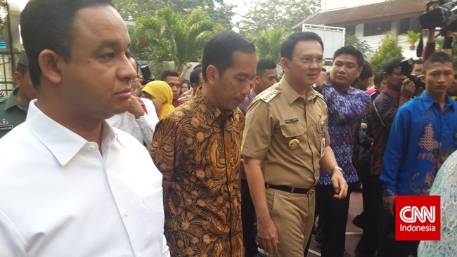 Menurut Ahok bukan kapasitas Presiden untuk memanggil Kepala Daerah dan Ketua DPRD. Pertemuan di Istana Negera hanya pertemuan antarteman saja.