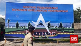 Monumen Keselamatan Penerbangan Dibangun di Pangkalan Bun