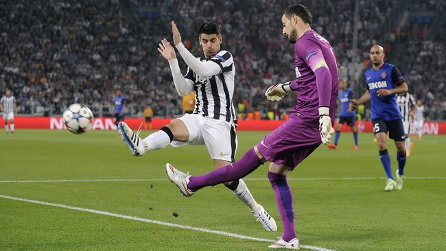 Pelatih Monaco, Leonardo Jardim, menganggap Juventus seharusnya tidak mendapatkan penalti ketika Alvaro Morata dilanggar Ricardo Carvalho dari belakang.