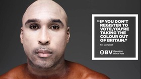 Sol Campbell Putihkan Wajah demi Pemilu Inggris