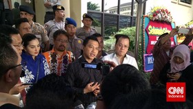 Anang Hermansyah-Ashanty cs Temui Badrodin di Mabes Polri