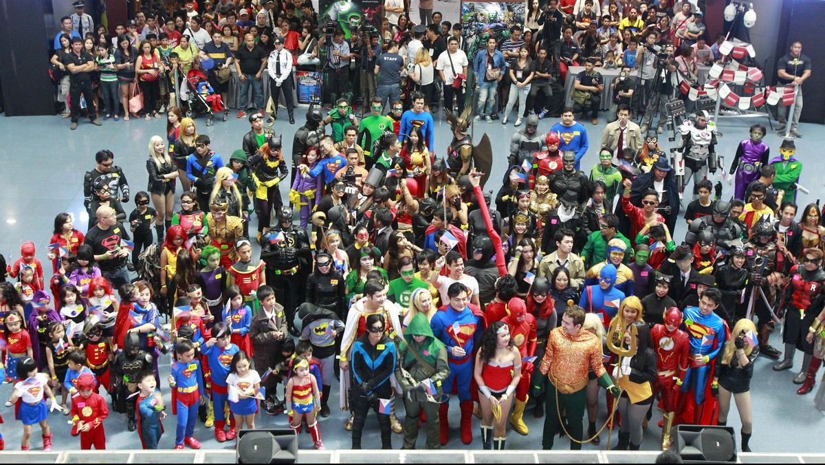 Berkejaran bareng Superhero DC Comics