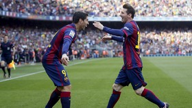 Trio MSN Cetak Gol, Barca Unggul 5-0 di Babak Pertama