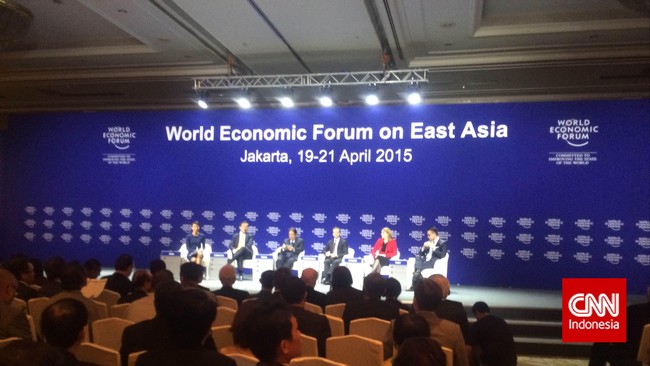 World Economic Forum (WEF) 2015 juga akan dimanfaatkan pemerintahan Joko Widodo untuk menjelaskan visi dan misi program Nawa Cita.
