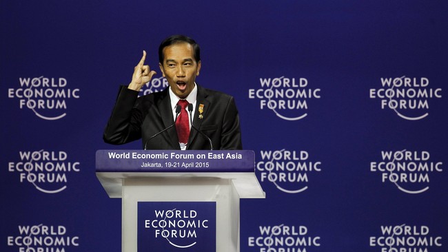 Dalam Laporan Indeks Daya Saing WEF 2016-2017, peringkat Indonesia turun dari posisi ke-37 pada tahun lalu menjadi ke-41.