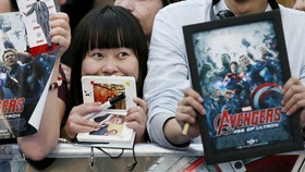 Geng 'Avengers: Age of Ultron' Serbu London