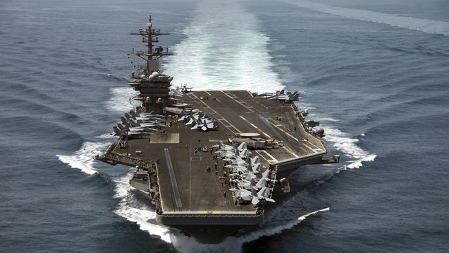 Iran Sebut AS Pakai Dalih Usang Kirim Kapal Induk Iran menganggap langkah Amerika Serikat keliru dengan memutuskan mengirim armada kapal induk dan pesawat pembom ke Timur Tengah.