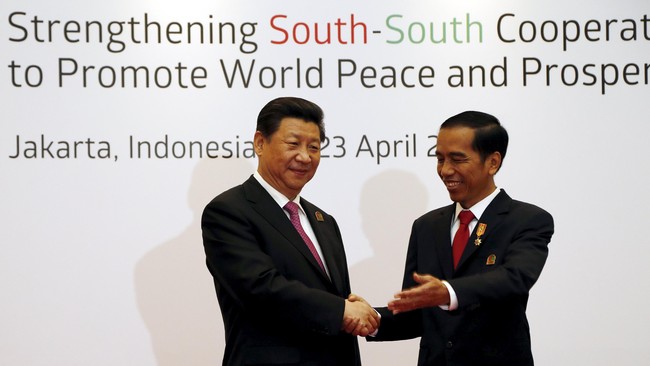 Presiden Tiongkok berkomitmen untuk membantu negara-negara miskin atau kurang berkembang di Asia dan Afrika tanpa syarat