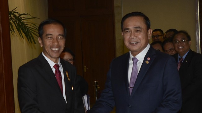 Indonesia menawarkan kerjasama di bidang teknologi pertanian, manufaktur, makanan, dan pariwisata. Sementara Thailand tertarik pada sektor perikanan.