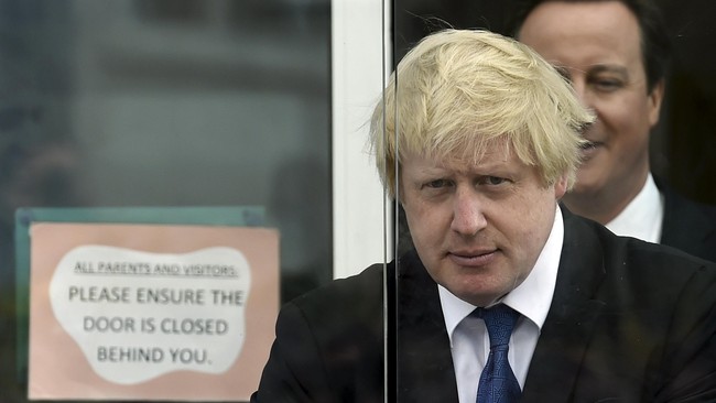 Boris Johnson adalah salah satu politikus Partai Konservatif Inggris yang merupakan sayap kanan yang mendukung Brexit.
