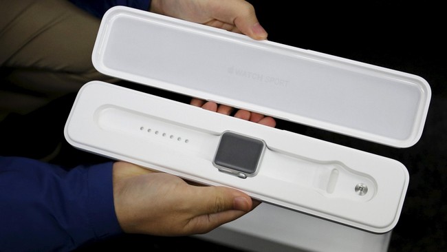 Kemeriahan Penjualan Perdana Apple Watch