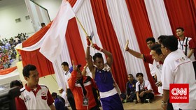 Julio Bria Harumkan Nama Bangsa dari Atas Ring