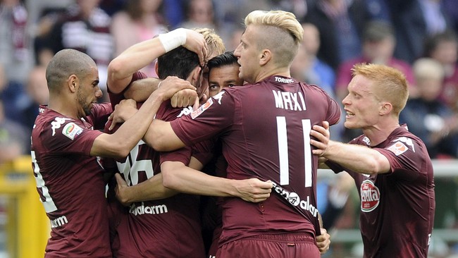 Torino akhirnya berhasil mengakhiri derby della Molle lawan Juventus dengan kemenangan 2-1. Ini kemenangan pertama mereka dalam kurun waktu 20 tahun terakhir.