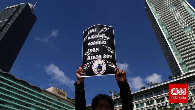 Kerajaan Arab Saudi dilaporkan mengeksekusi mati seorang tenaga kerja wanita (TKW) asal Filipina yang divonis bersalah karena membunuh.