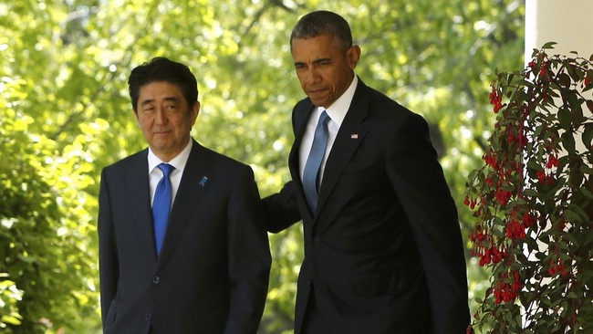 PM Jepang Shinzo Abe dijadwalkan akan mengunjungi Pearl Harbor bersama Presiden AS Barrack Obama dalam rangka rekonsiliasi masa Perdang Dunia II.