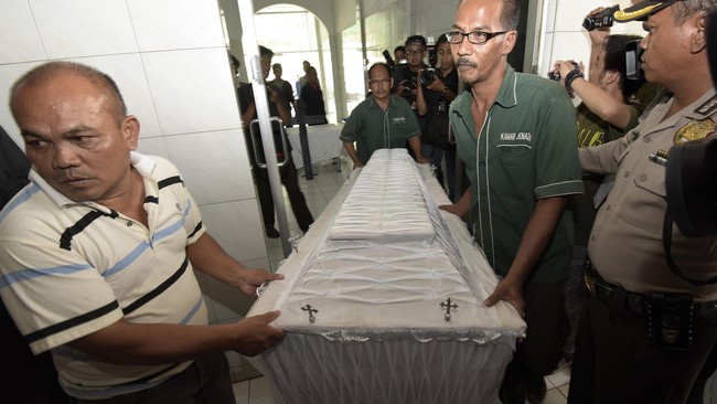 Jenazah terpidana mati narkoba asal Nigeria Sylvester Obiekwe Nwolise akan diberangkatkan menuju negara asal pada Kamis (30/4) pagi pukul 08.00 WIB