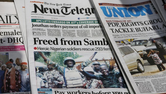 Menurut data Amnesty International, ada lebih dari 2.000 wanita yang diculik oleh Boko Haram di Nigeria sejak tahun lalu.
