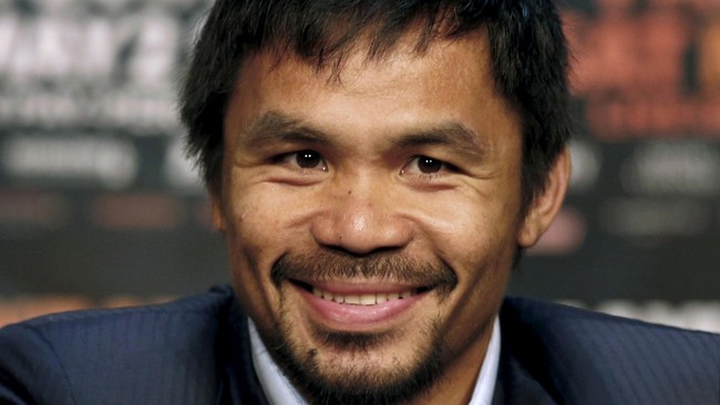 Petinju Filipina Manny Pacquiao menghubung-hubungkan kemenangan Pia Wurtzbach dengan kekalahannya dari Floyd Mayweather Jr. pada awal Mei lalu.