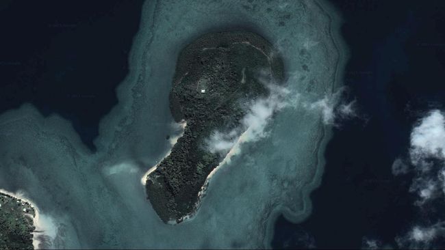 Sebuah pulau kecil yang ada di Fiji, Pasific Selatan bahkan pulau ini disebut-sebut memiliki bentuk yang mirip penis.