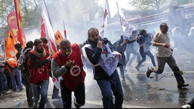 May Day di Turki Rusuh, Buruh dan Polisi Bentrok