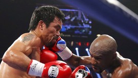 Foto-Foto Terbaik Laga Mayweather Jr. vs Pacquiao