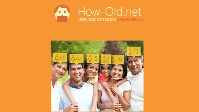 Dengan selembar foto, situs how-old.net bisa mendeteksi wajah. Namun sebuah foto menujukkan bahwa tak cuma wajah manusia saja yang dikenali.