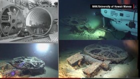 Hanggar Kapal Jepang dari PD II Ditemukan di Dasar Laut