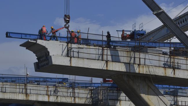 Proyek Strategis Non-APBN Akan Dapat Jaminan Pemerintah Pemerintah akan memberikan jaminan kepada proyek strategis nasional yang dikerjakan dengan skema non-APBN dan non-APBD bila pembangunannya molor.