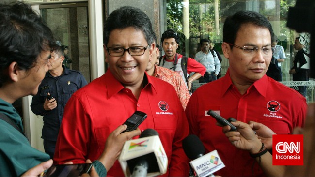 Sekretaris Jenderal PDI Perjuangan Hasto Kristiyanto membantah adanya rencana untuk membentuk sekretariat bersama. Era pemerintahan SBY jadi acuan.