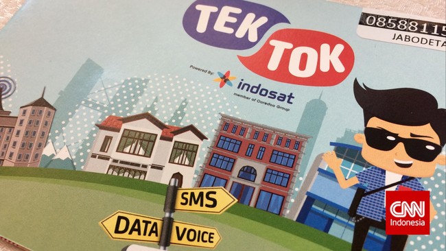 TekTok Mobile diklaim Indosat bukan kartu SIM biasa seperti IM3 atau Mentari, karena kartu ini memang dibuat untuk mereka yang sudah melek internet.