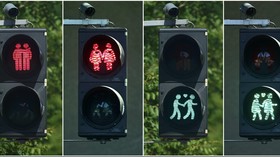 Ada Lampu Pejalan Kaki Sesama Jenis di Wina