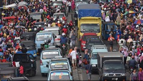Jalan Depan Stasiun Tanah Abang Ditutup Mulai Besok