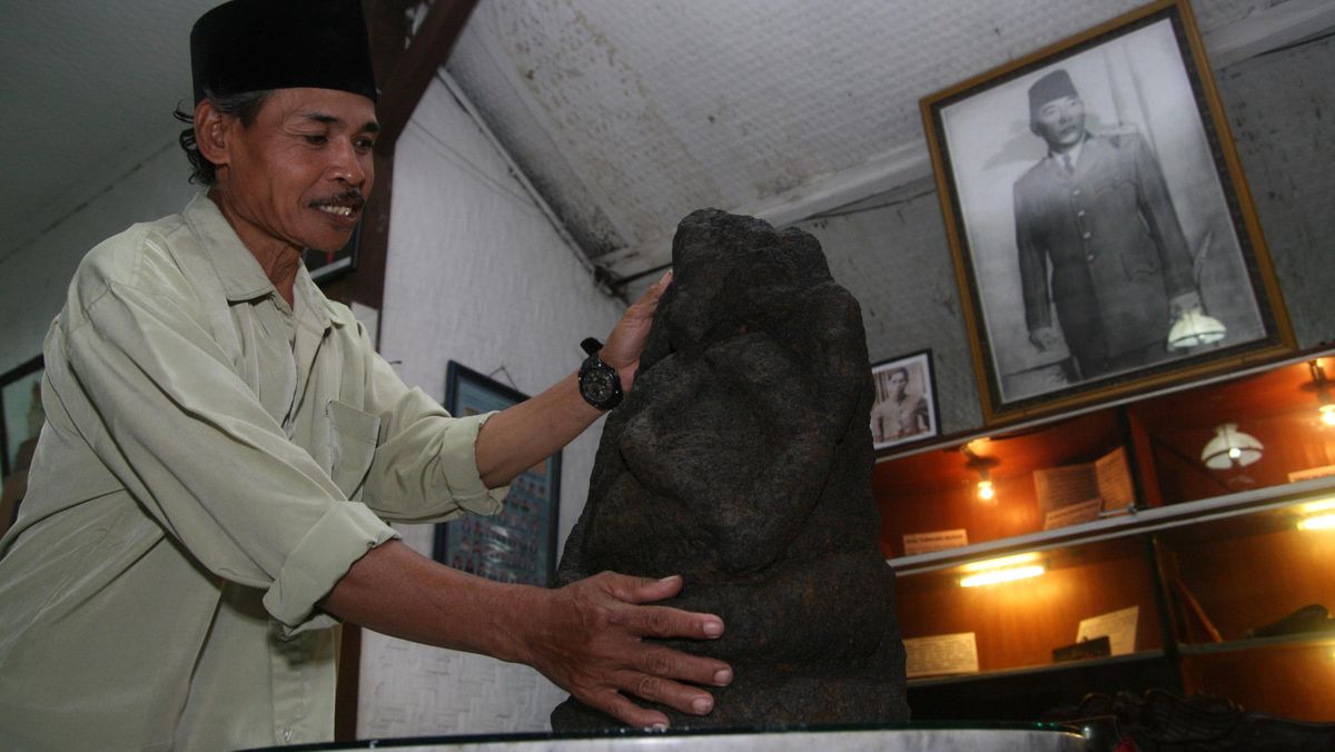 Museum di Kediri Kehilangan Arca Ganesha Abad ke-11 Saat Massa Ricuh