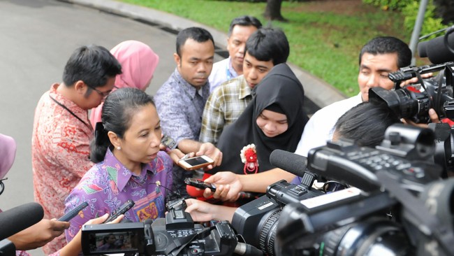 "Kalau diganti, saya dikasih waktu lebih lama untuk bermain bersama cucu," ujar Rini Soemarno.