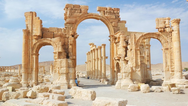 Militan ISIS mengambil alih keseluruhan kota kuno Palmyra setelah mengalahkan tentara pemerintah Suriah pada Kamis (21/5).
