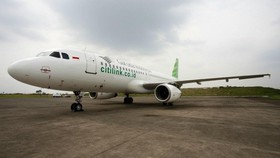 Pesawat Citilink Tergelincir di Bandara Minangkabau Padang