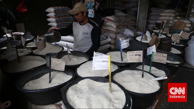 Kepala Badan Pangan Nasional (Bapanas) Arief Prasetyo Adi menyebut sebanyak 50 ribu ton beras dari Bulog mulai masuk ke Pasar Induk Beras Cipinang (PIBC).