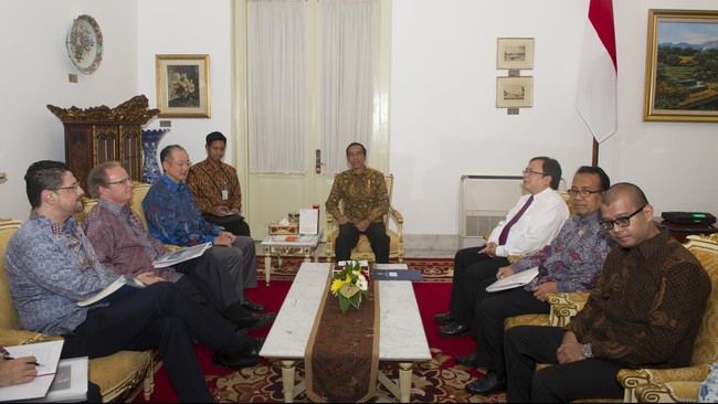 Sejak Januari 2015 hingga saat ini, Bank Dunia telah memberikan pinjaman ke Indonesia sebesar US$ 1 miliar.
