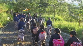 Warga Lereng Merapi Gelar Sadranan