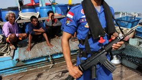 TNI Kembali Tangkap Kapal Ikan Ilegal Asal Malaysia