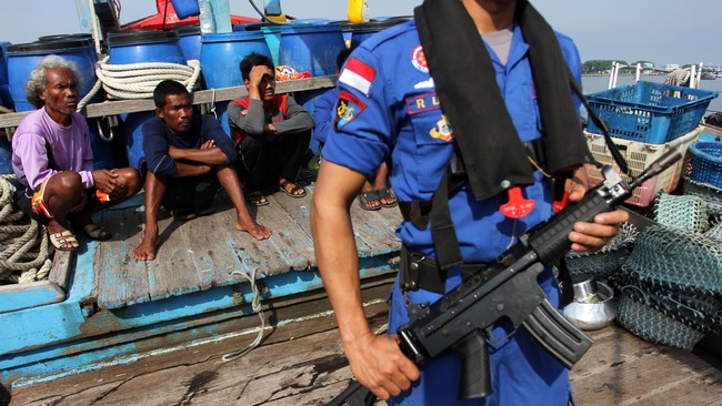 Sejak moratorium Kementerian Kelautan dan Perikanan (KKP) terkait kapal ikan asing, seluruh nelayan asing di Sorong sudah kembali ke negara asalnya.