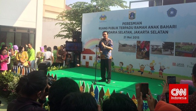 Untuk mendukung imbauan tersebut, Pemprov DKI berencana membangun puluhan Ruang Publik Terpadu Ramah Anak pada tahun ini.
