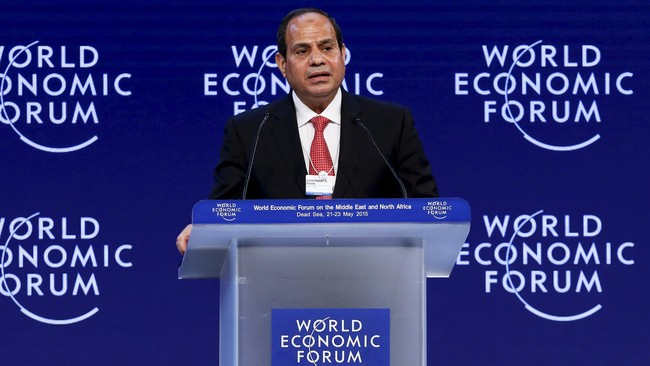 Presiden Mesir Abdei Fattah al-Sisi mengecam polisi dan mengkritik pemerintahnya karena dugaan pelanggaran hak asasi manusia terhadap rakyat banyak.